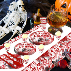 Halloween Scream Party Tableware Set for 16 Guests
