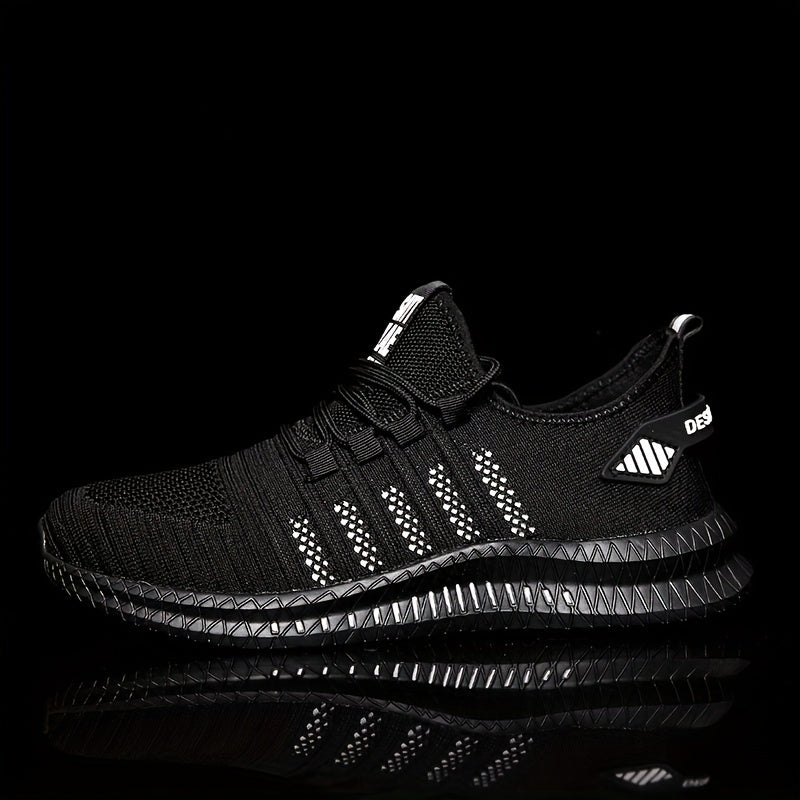 Men's Knitted Lightweight Sneakers for Running Jogging