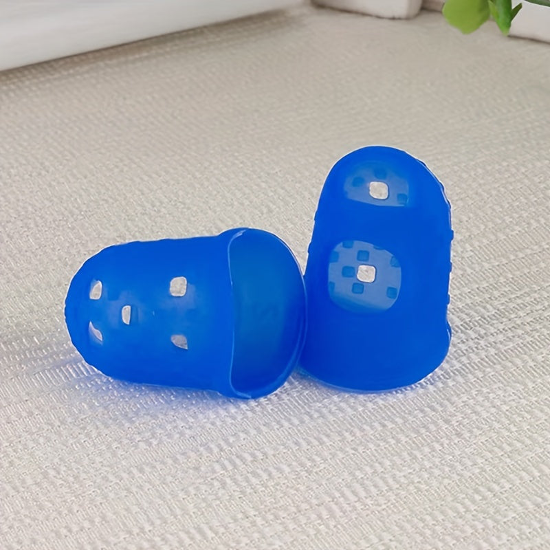 Silicone Finger Guard Guitar Protective Finger Sleeve Left Hand