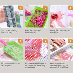 Central Perk Art Diamond Painting Kit Tools For Adults & Kids 5D DIY Gems