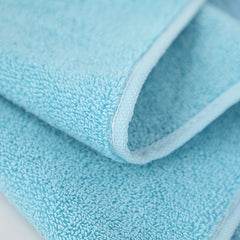 3pcs Leaf Pattern Hand Towel Soft Coral Fleece Quick Drying Absorbent Towel