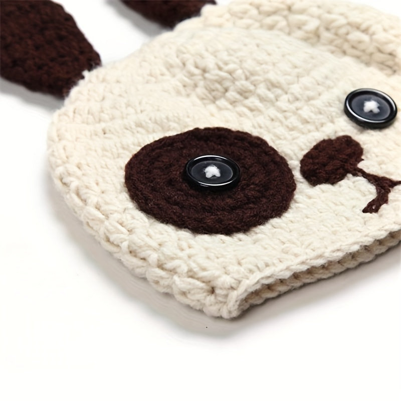 Newborn Puppy Sweater Set Photography Props