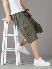 Men's Casual Cargo Jeans With Pocket