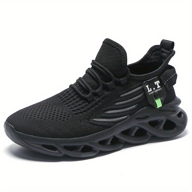 Men's Slip on Mesh Sneakers with Shoelaces
