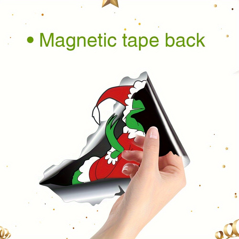 Christmas Santa Claus Car Stickers Refrigerator Stickers