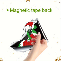 Christmas Santa Claus Car Stickers Refrigerator Stickers