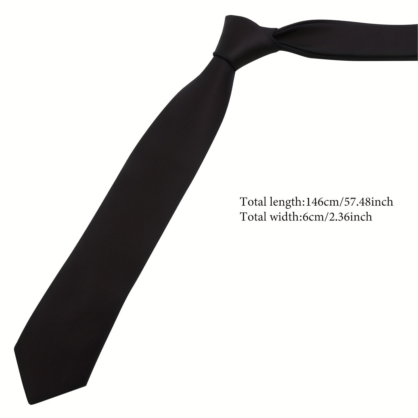 Solid Color Formal Necktie For Men - Party Tie