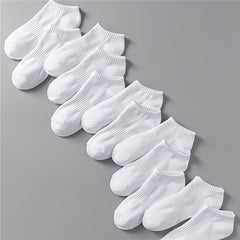 12 Pairs Soft Lightweight Low Cut Ankle Socks Women's Stockings
