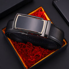Leather Belt Men's Casual Business Jeans Belt