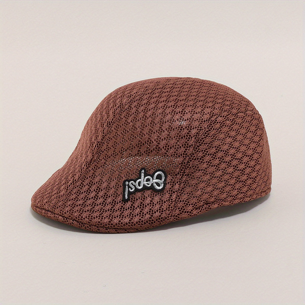 Sun Hat Summer Breathable Beret Cap Mesh Hollow Out Solid Beret Hat