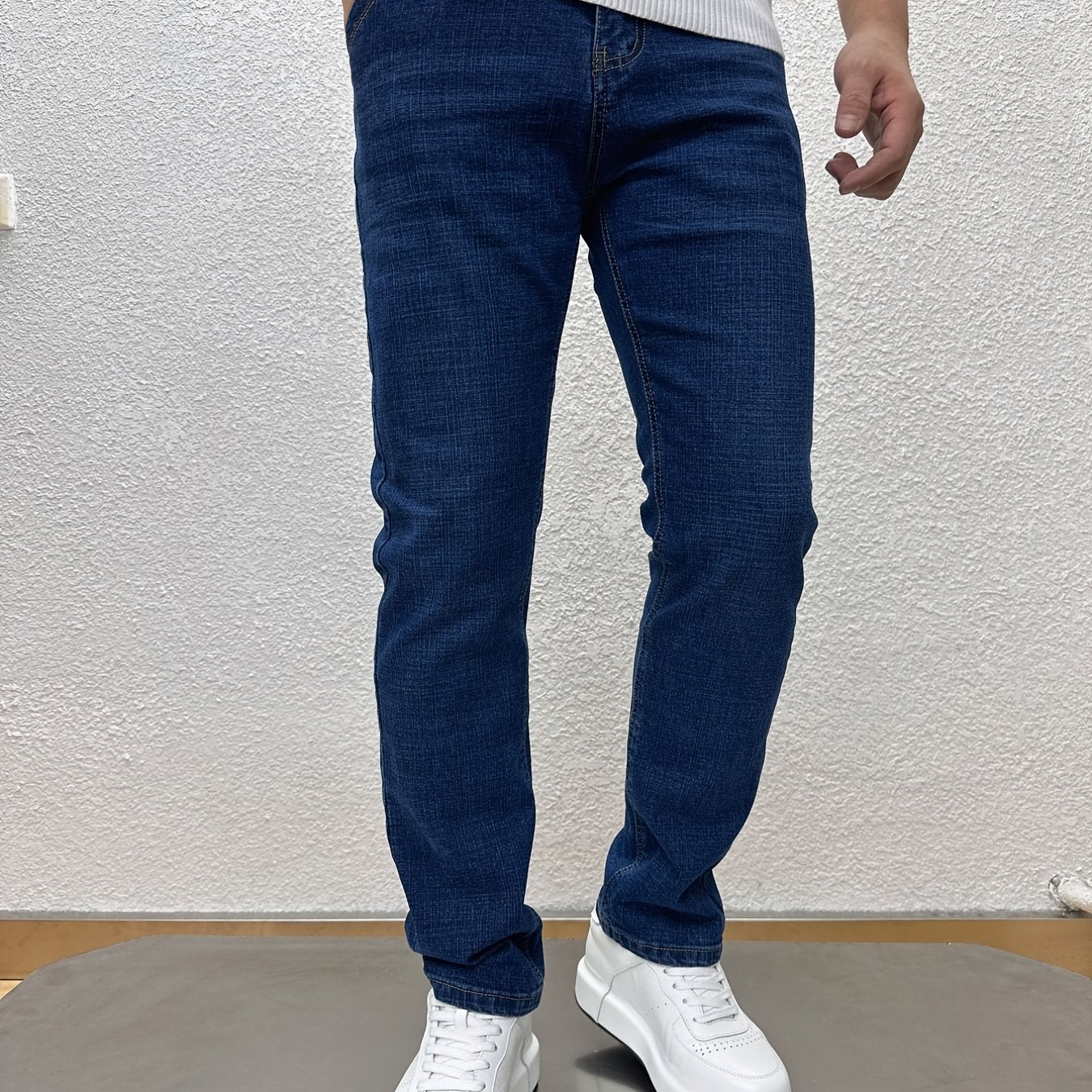 Men's Stretch Jeans Straight Fit
