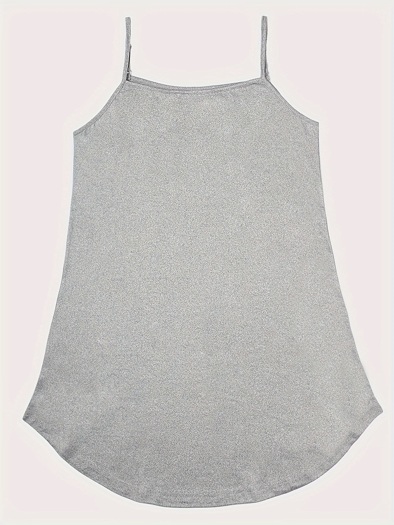 Plus Size Sexy Nightdress Women's Plus Letter Print Round Neck
