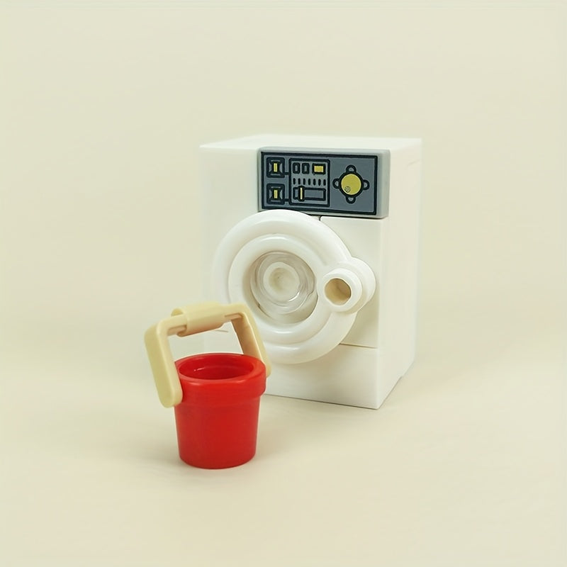 Small Particle Washing Machine Scene Accessory DIY Creative City Kitchen