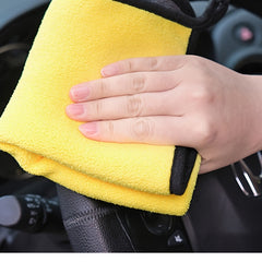 Coral Velvet Car Cleaning Towel