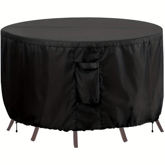 Round Patio Furniture Covers Waterproof Outdoor Table Chair Set Covers