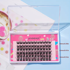 72 Mini Lash Clusters Fishtail Crisscross Style