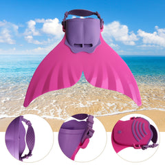 Adjustable Swim Fins for Pool Beach Swimming Diving Summer