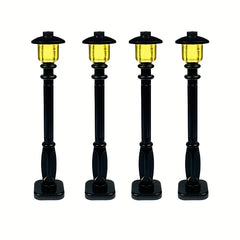 CITY Toy Chair & Street Lamp Assembly 3D Brick Wall Colorful Blocks