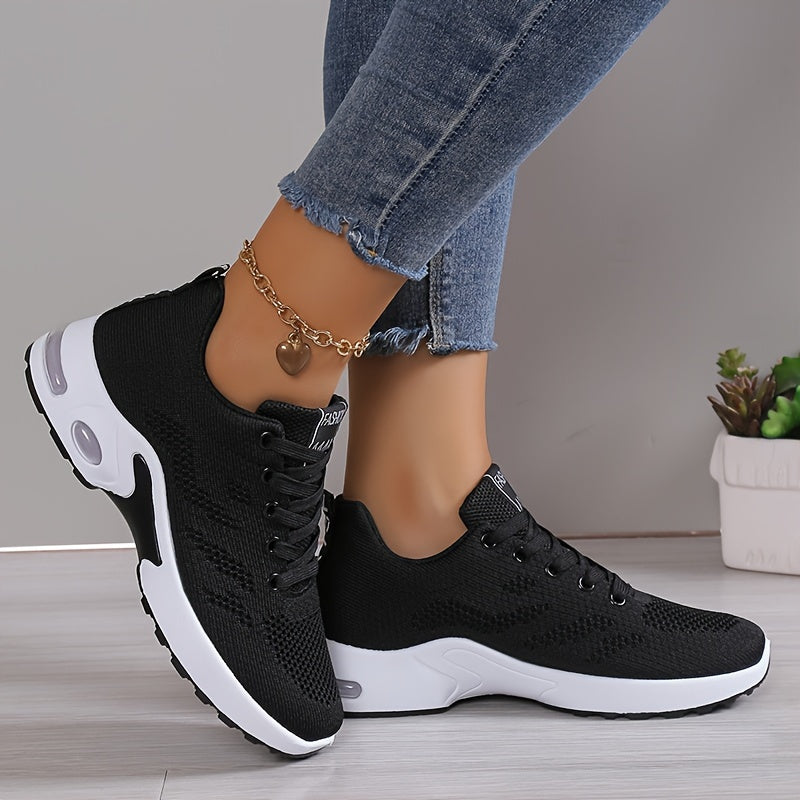 Women's Air Cushion Running Shoes Lightweight Mesh Breathable Sneakers