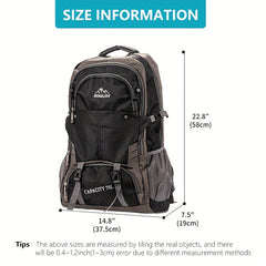 Outdoor Backpack for Men and Women Large Capacity Bag for Sports Fitness Camping