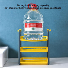 3-layer Kitchen Seasoning Rack Bathroom Storage Organizer