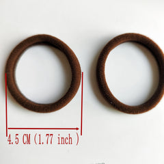 20pcs Large Nylon Hair Ties Thick Hair Bands No Crease No Damage For Women