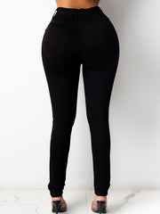 Slim Fit Skinny Jeans High Waist Stretch Pencil Denim Women's Jeans