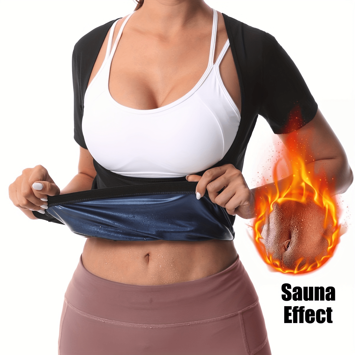 Women's Sauna Waist Trainer: Shape Your Waist & Burn Fat