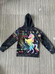 Kids Unicorn Long Sleeve Hoodie