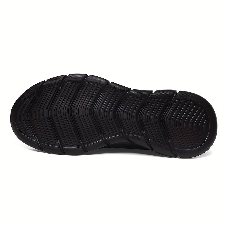 Men's Breathable Lace Up Mesh Sneakers Casual Outdoor Walking Shoes