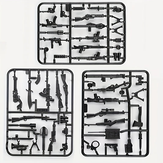 53 Weapon Parts for Various Weapons and Equipment