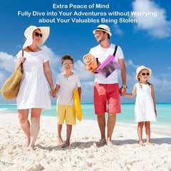 Waterproof Waist Pouch with Waist Strap for Outdoor Activities