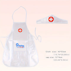 Kids Halloween Physician Coat Dress for Boys and Girls