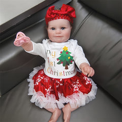 50 8 Cm Christmas Series Little Fat Enamel Doll Birthday Christmas