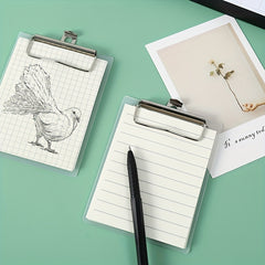 Clipboard Folio With Notepads Mini Clipboard Folder Portable Clipboard Notebook