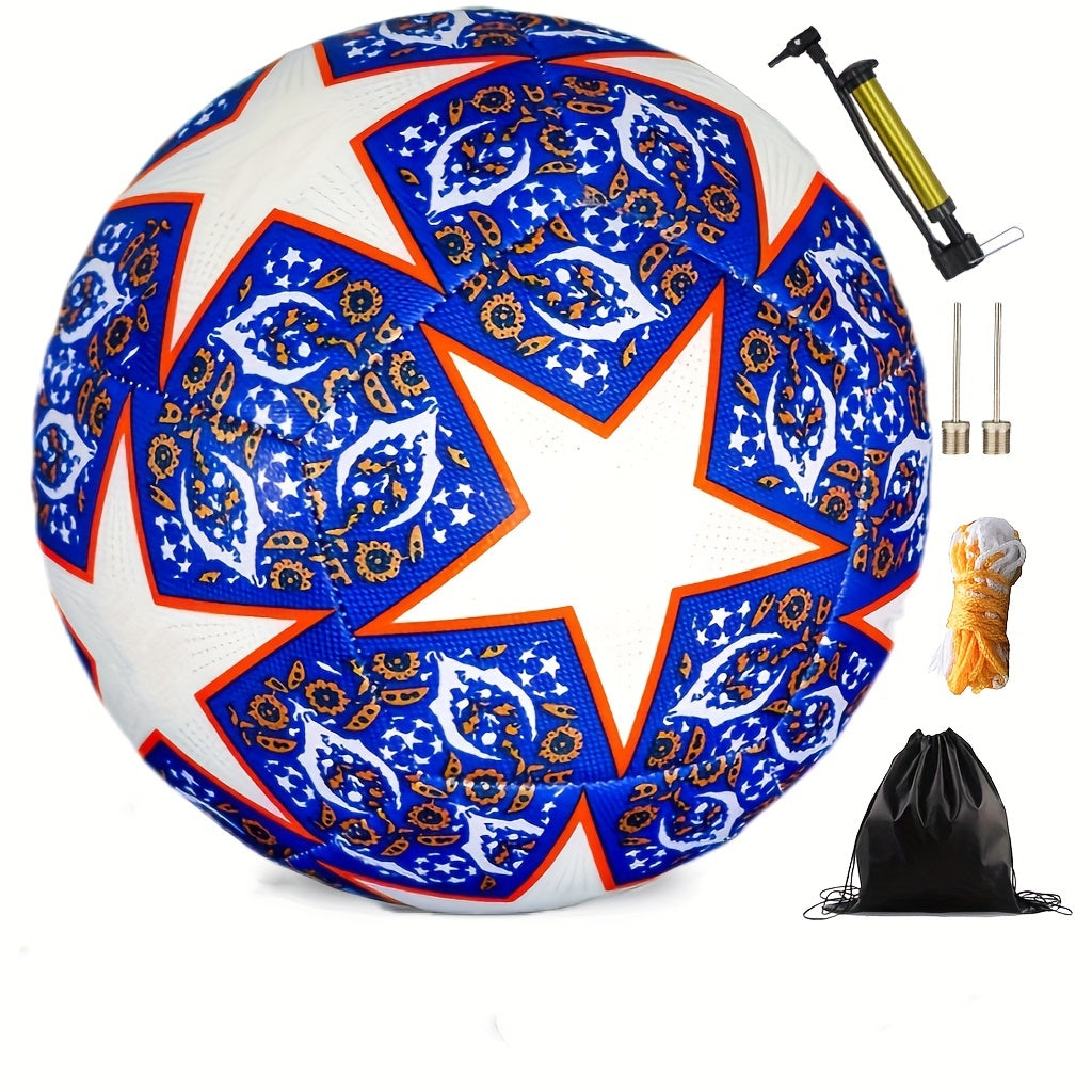 1pc No 5 PU Soccer Ball for Outdoor Competition Training