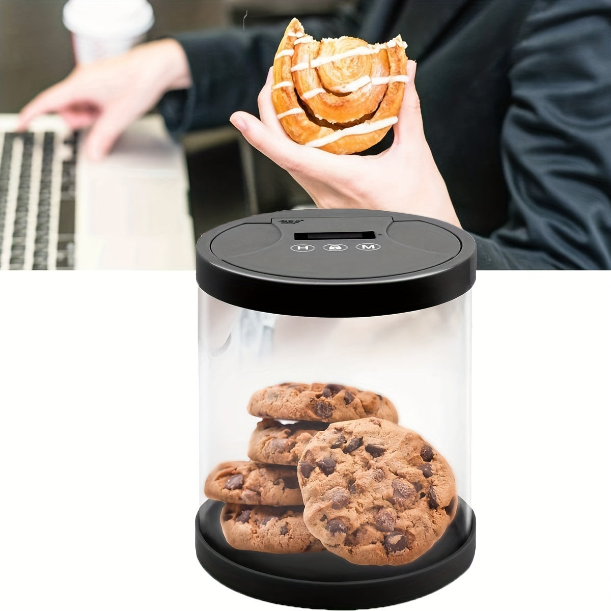 Time Locking Container for Pantry Food Storage