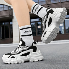 Thick Sole Heighten Breathable Chunky Sneakers Non Slip Dad Shoes