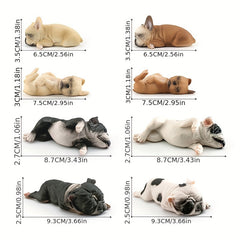 Kids Simulation Animal Dog Model French Bulldog Shiba Inu Educational Toys