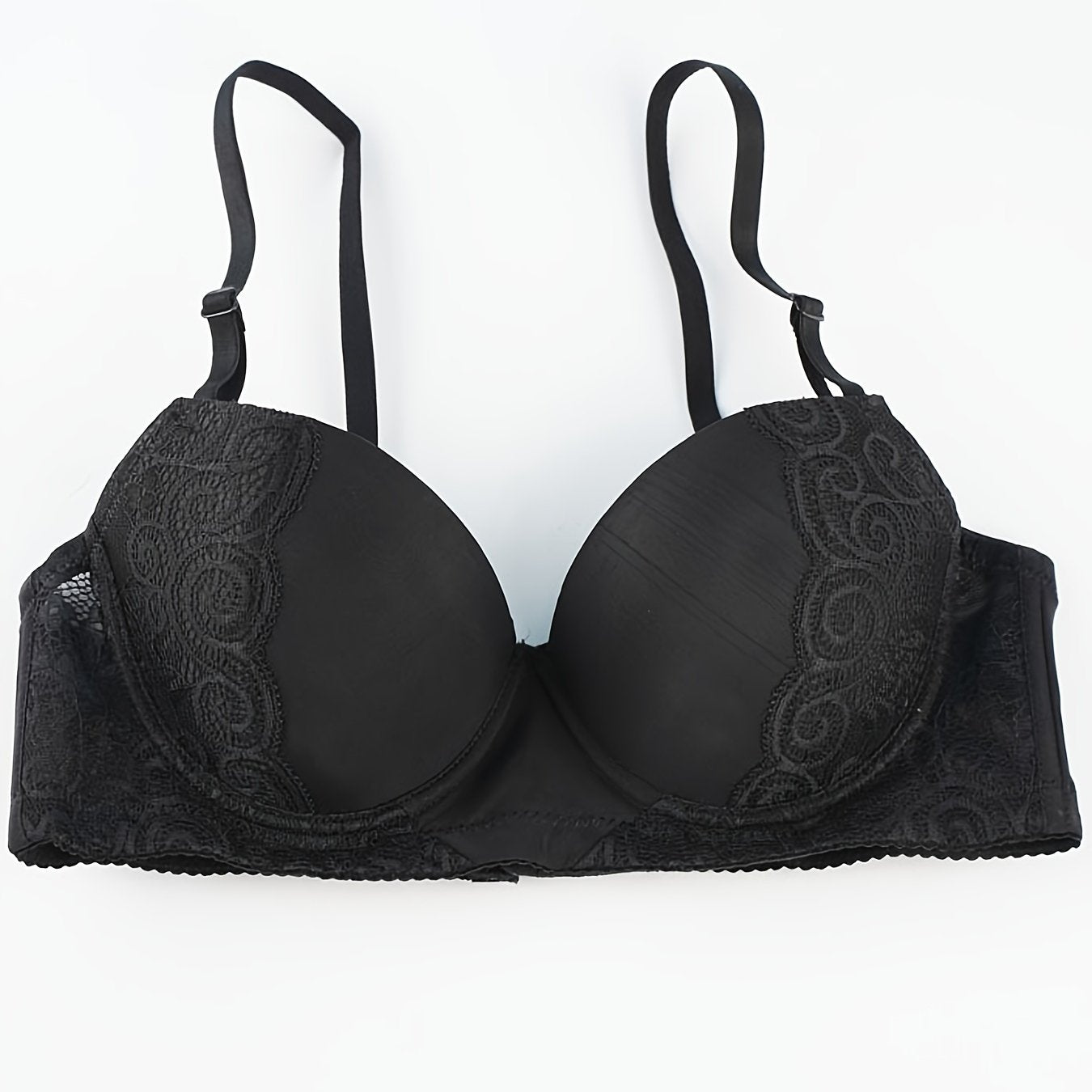 Lace Push Up Bra Comfy & Solid Intimates Bra