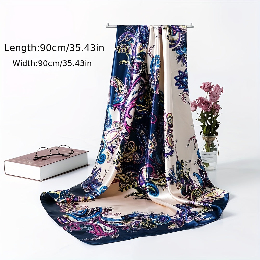 Retro Shawl Wrap Sun Protection Scarf for Men