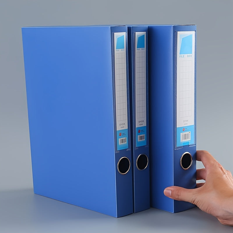 20pcs Plastic File Storage Box Document Holder Office Supplies