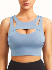 Women's Push Up Sports Bra Padded Yoga Workout Tank