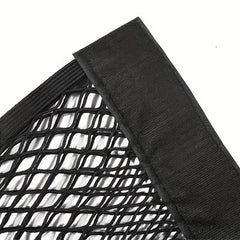 Large Capacity Hook and loop Mesh Garbage Bag Car Wash Storage Net