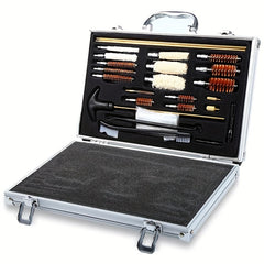 25pcs GK08 Copper Wire Brush Set Aluminum Box Heavy Duty Cleaning Tool