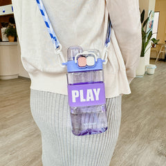 Classic Plastic Cup & Water Bottle Set