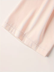 Solid Long Sleeve Cooling Fabric Robe with Belt