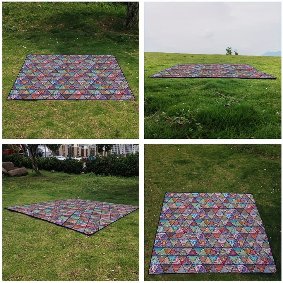 Waterproof Foldable Picnic Mat 210D Oxford Fabric for Outdoor Gatherings