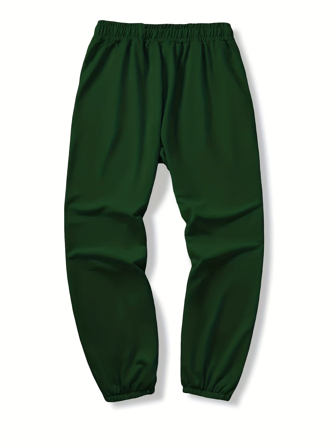 Men's Cartoon Flame Print Joggers Sweatpants