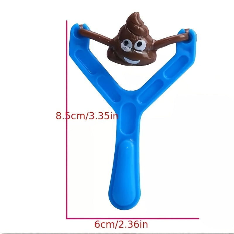 Outdoor Game Slingshot Set with Poo Soft Bullets
